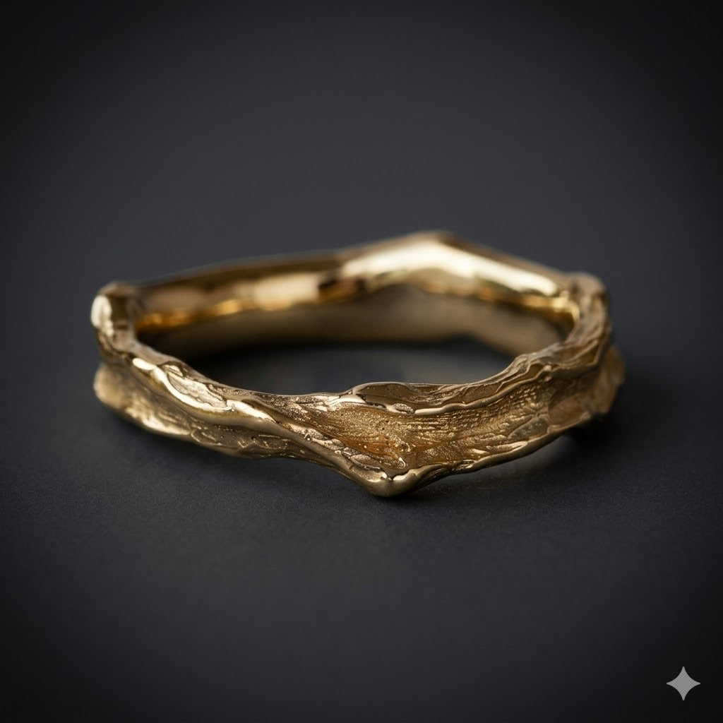 Vintage Gold Ring | Handcrafted Jewelry | Unique Design for All Occasions