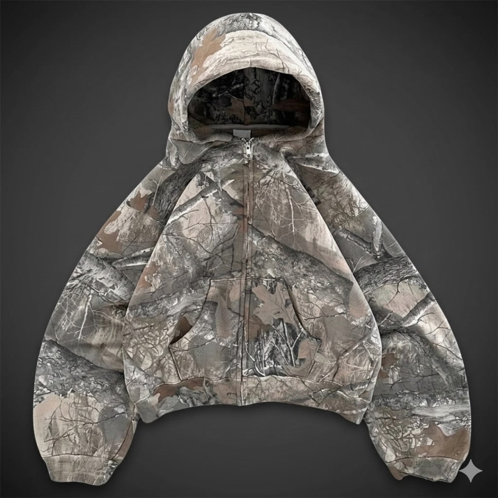 Casual Camouflage Hoodie Men Comfortable Soft Fabric Durable